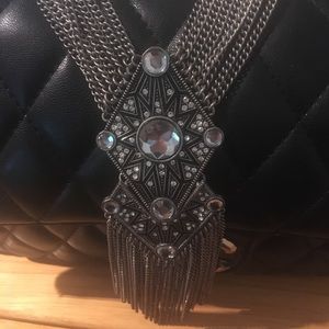 Sunday Special 🔅 Silver Necklace with Geometric design